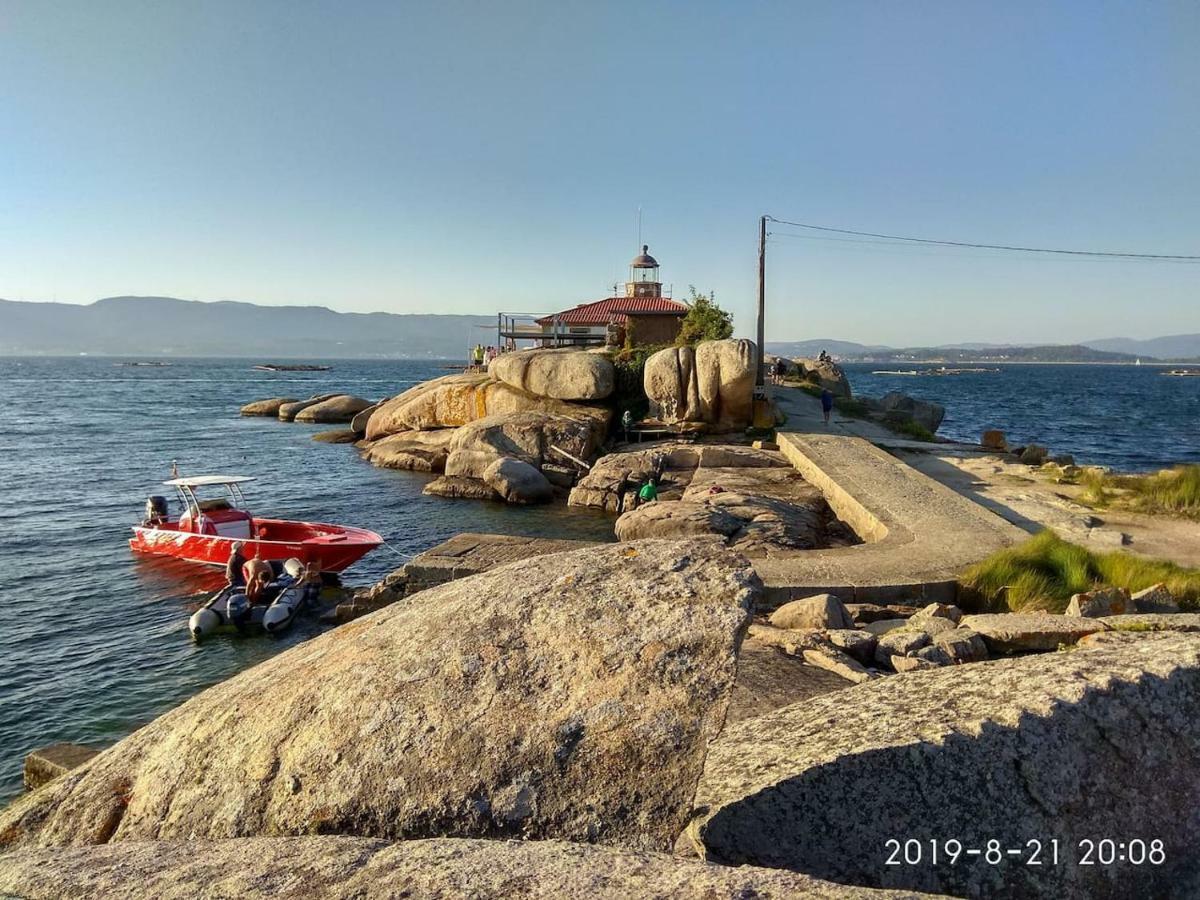 Apartamento Piso Illa De Arousa, Rison Exterior foto
